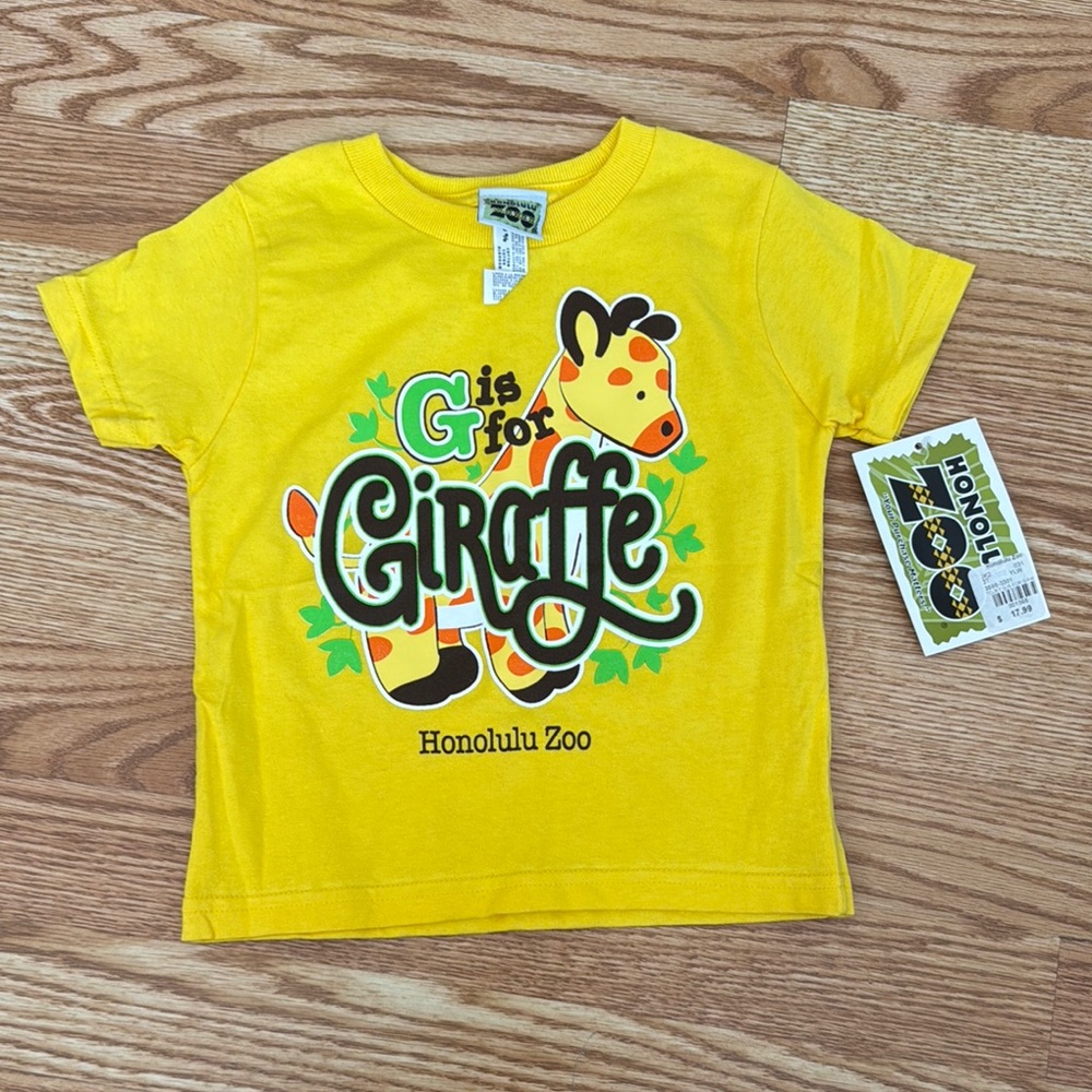 Honolulu Zoo T-shirt Size 3T